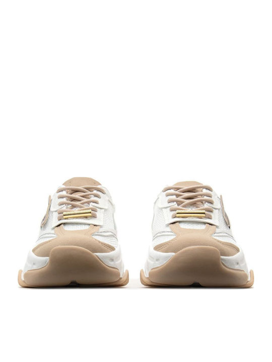 Possession-e Chunky Sneakers Cream