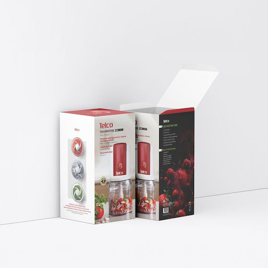 Telco Πολυκόπτης Multi 500W με Δοχείο 500ml Λευκός