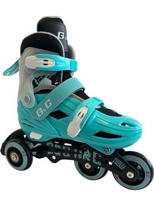 Grass & Co Inline / Quad Αυξομειούμενα Rollers Μπλε Ενηλίκων