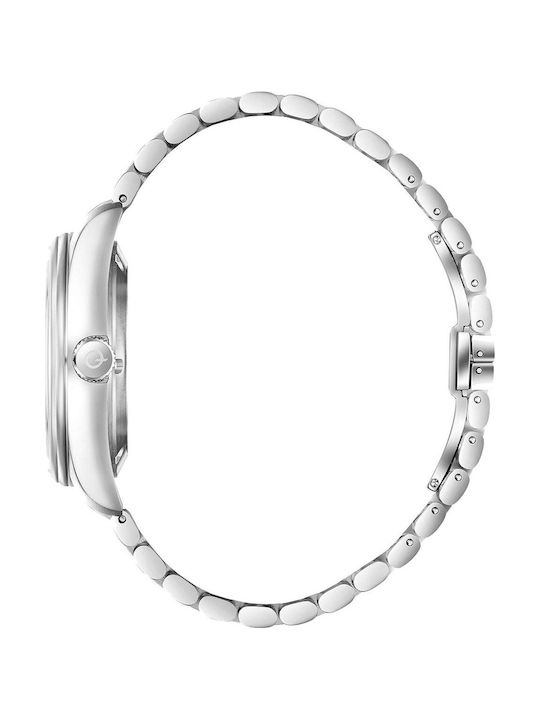 Quantum Men's Watch Automatic with Silver Metal Bracelet