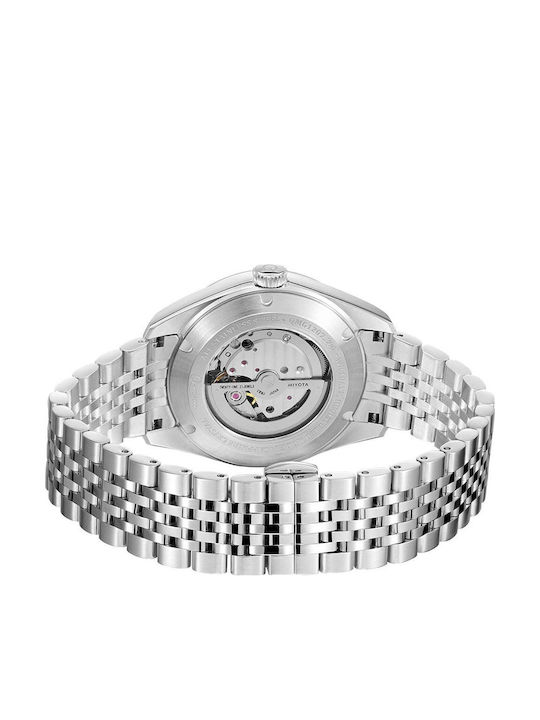 Quantum Men's Watch Automatic with Silver Metal Bracelet