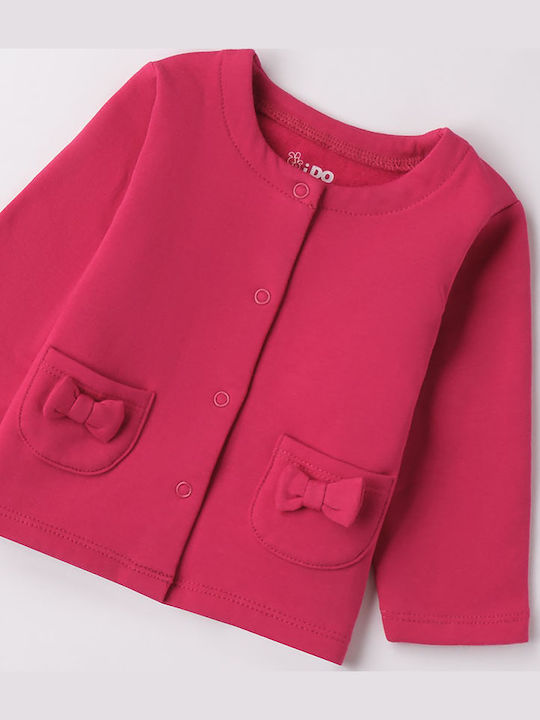 Kids Cardigan Magenta