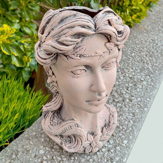 Velve Vază Decorativă Ecru 10cm 1buc