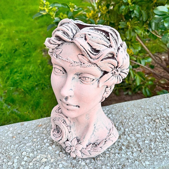 Velve Vază Decorativă Ecru 10cm 1buc