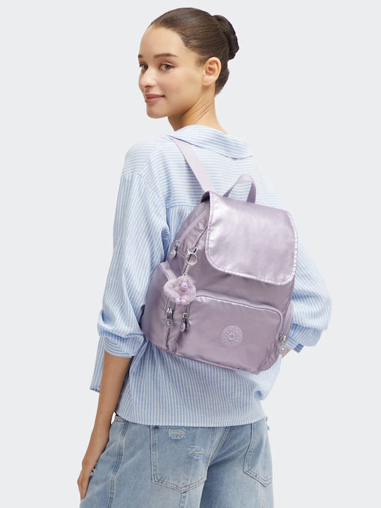 Kipling City Zip S Λιλά