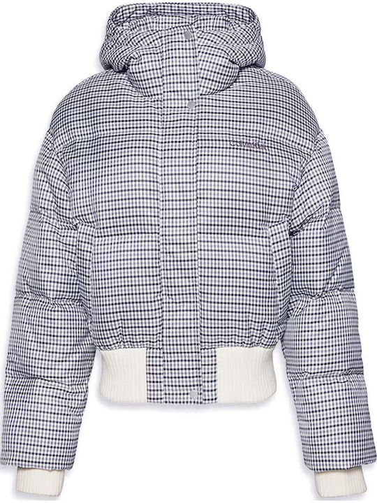 Damen Puffer Jacke für Winter Silver Haze