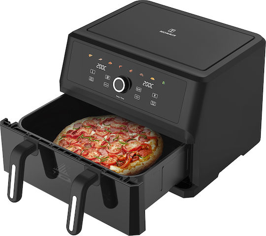 Morris Air Fryer with Double Detachable Bucket 10.4lt Black MAF-1106C
