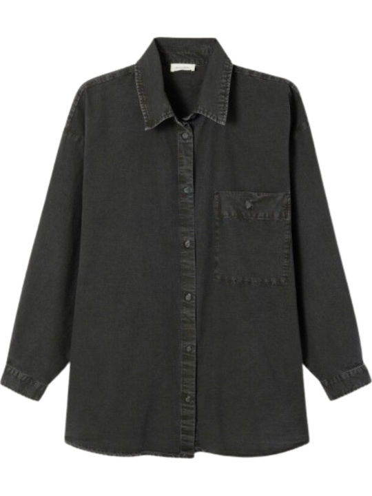 Women's Long Sleeve Shirt Grisaille
