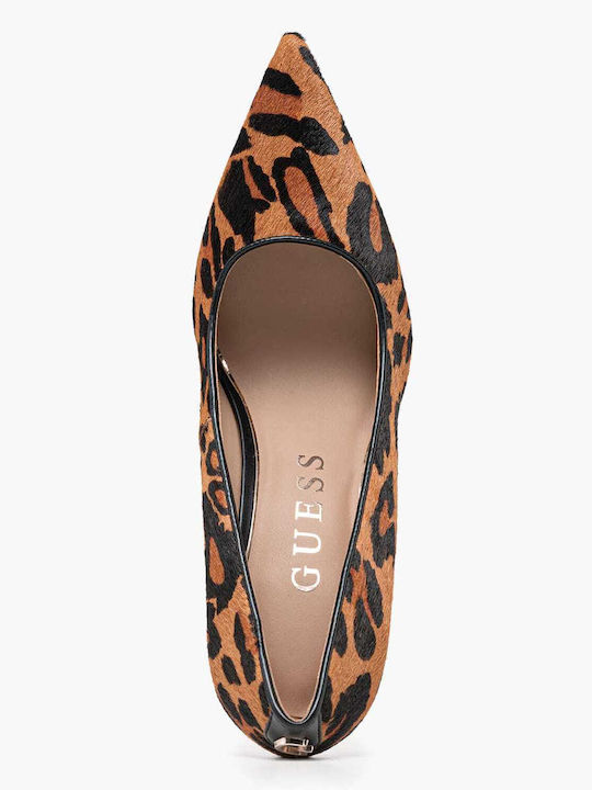 Pantofi cu toc Animal Print
