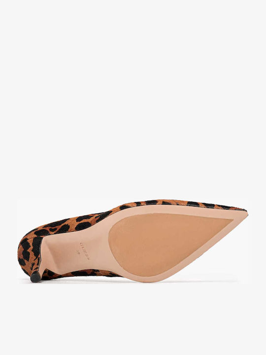 Pantofi cu toc Animal Print