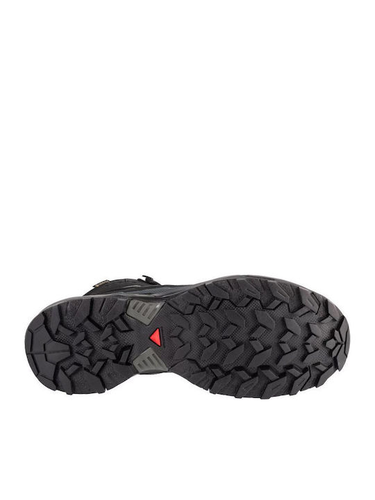 Salomon X Ultra 360 Mid Men's Waterproof Hiking Boots with Gore-Tex Membrane Black