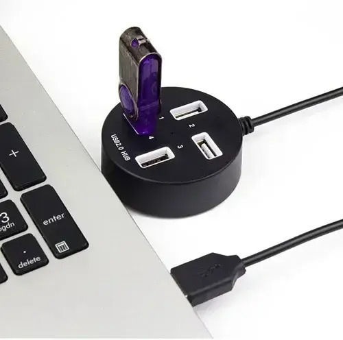 Andowl USB Hub 4 Ports USB 2.0 with USB-A Connection