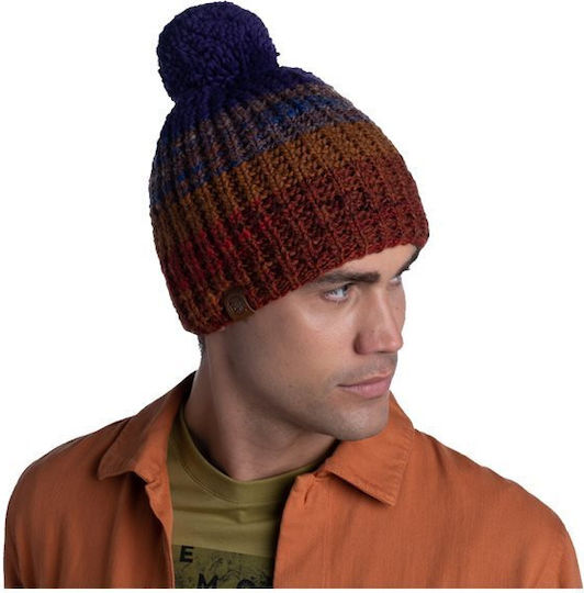 Alina Pom Pom Beanie Unisex Fleece Beanie Knitted