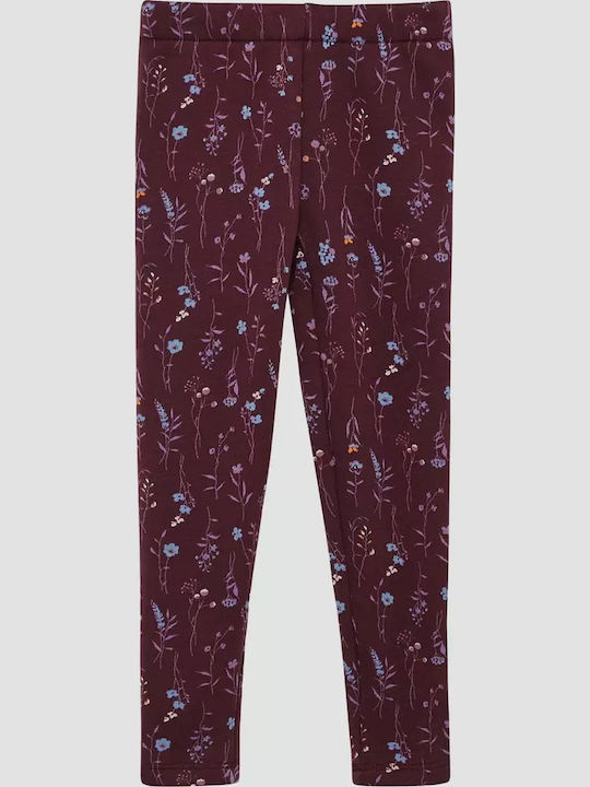 Kids Legging Long Purple