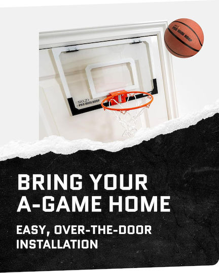 SKLZ Pro Hoop Mini Μπασκέτα Δωματίου με Μπάλα