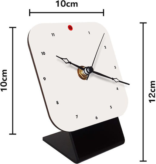Koupakoupa Wooden Desktop Clock Italian Brainrot Friends