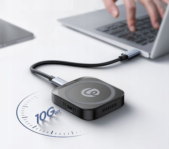 Ulanzi Case for Hard Drive M.2 SATA III with Connection USB 3.2 USB 2.0 Type-C