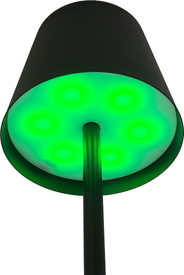 Powertech Διακοσμητικό Φωτιστικό LED RGB 11x11x38εκ.