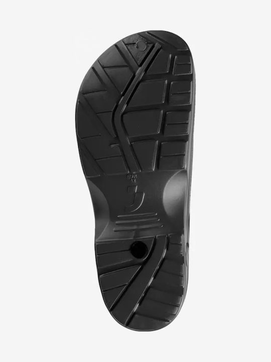 Safety Jogger Herren Clogs Schwarz