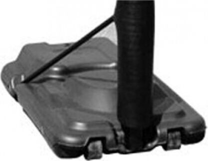 Life Sport S025S Μπασκέτα με Βάση και Ρυθμιζόμενο Ύψος 230-305εκ.