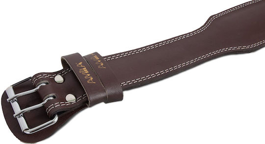 AMILA Gewichthebergürtel Taille Leder