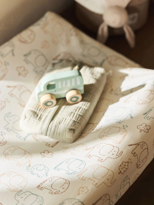 Jollein Changing Pad Cover made of Fabric Gray 70x50cm
