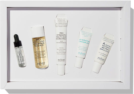 Melume Skinscience Skinsational Starter Kit Hautpflegeset für Anti-Aging 5Stück