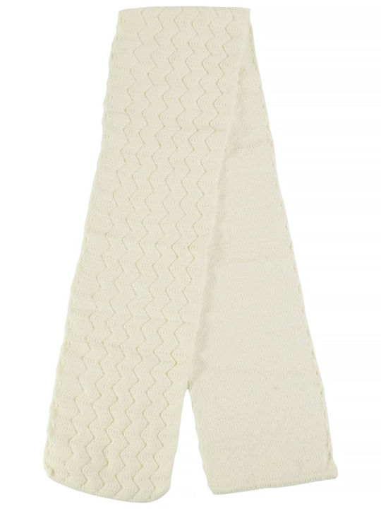 Kids Beanie Set with Scarf & Gloves Knitted Beige