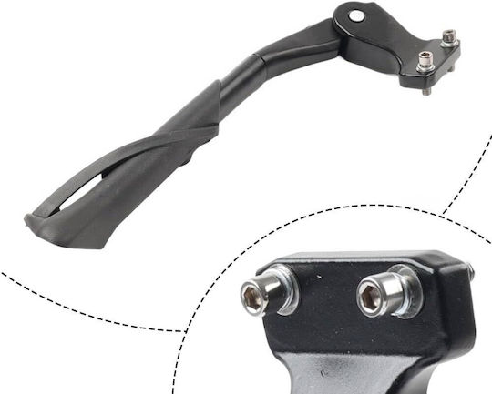 Adjustable Rear Stand for Electric Bicycles Aluminum Alloy 23-30cm Non-Slip Pad Sf051