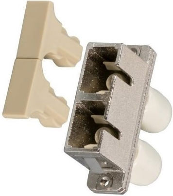 Efb Efb Adapter St Sc Duplex Multimode Metal Ceramic Sleeve Beige
