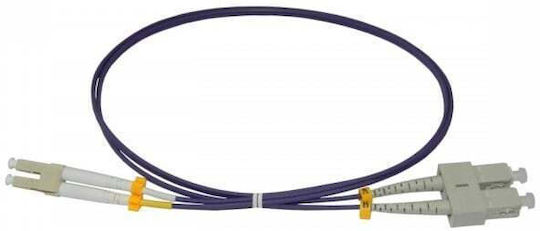 Fo Patchcord Sc Pc-lc Pc Mm Om5 50/125 Lszh Jacket 3.0mm Duplex 2m Emtex