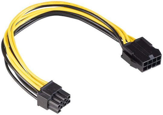 Akasa - Cable 0.2m Μαύρο (AK-CBPW23-20)