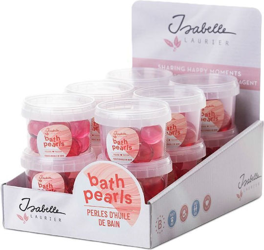Isabelle Laurier 8 Αρωματικές Πέρλες Μπάνιου Transparent Pink