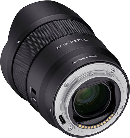 Samyang Cadru complet Obiectiv Foto AF 18mm F/2.8 FE Unghi larg pentru Montura Magazin online Sony E Black