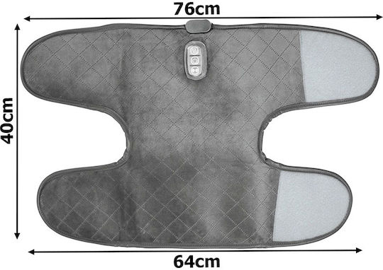 Massage Device for the Legs with Vibration and Heating Function Gray