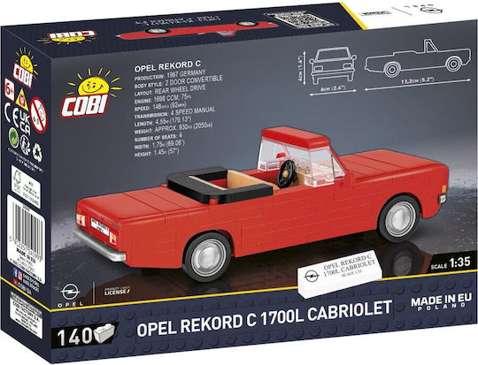 Cobi Opel Rekord C 1700 L Cabriolet Construction Toy