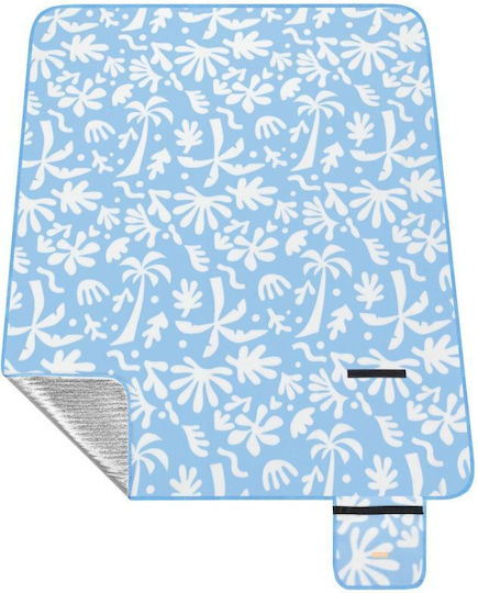 Spokey Blanket 150x150cm in Blue color