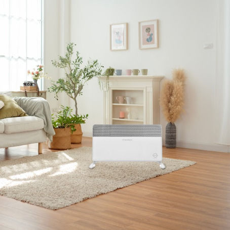 Morris Convector Heater Floor 2000W with Electronic Thermostat and WiFi 80x42cm White