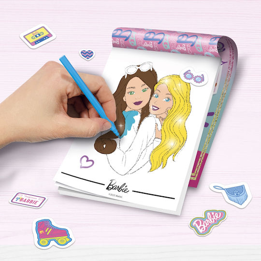 Creative Kit Lisciani Barbie Malbuch mit Glitzer