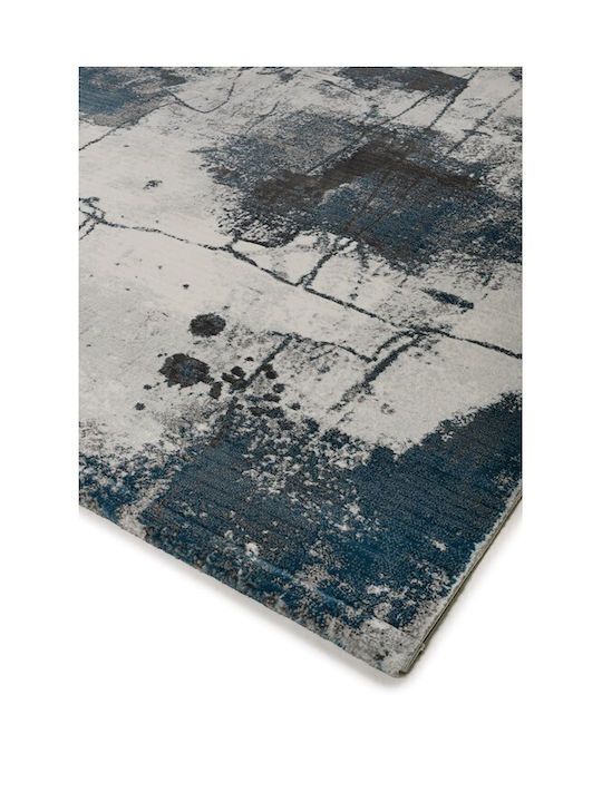 Viokarpet Bellart /y10 Teppich Rechteckig Synthetisch,Polyester/Cotton/Leather Gray