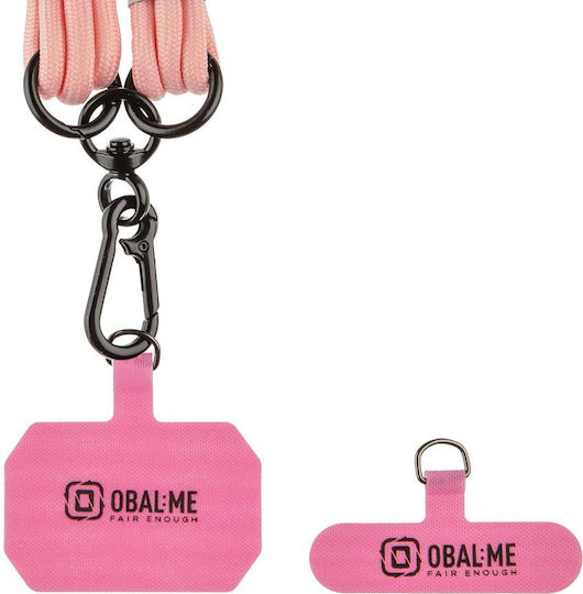 Obal:me Necktag Trio Rope Mobile Phone Pink