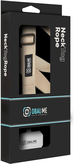 Obal:me Necktag Ribbon Rope Mobile Phone Ivory