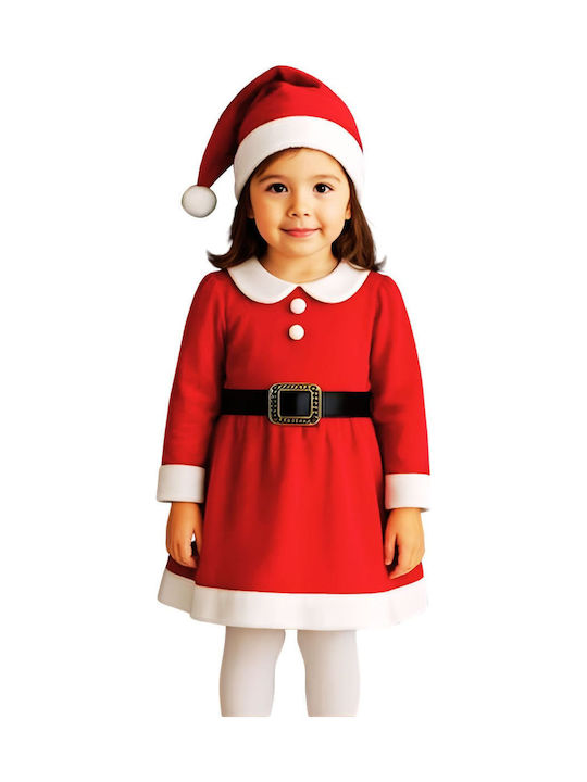 Kids Christmas Costume Santa Claus Santa Claus Kids Red