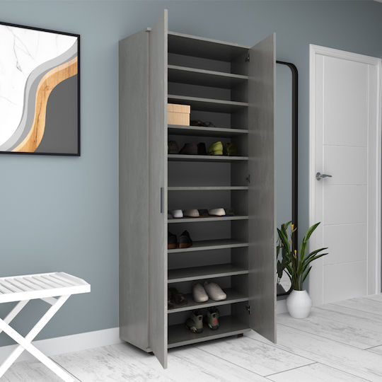 Eric Wooden Shoe Cabinet 76x36x187cm