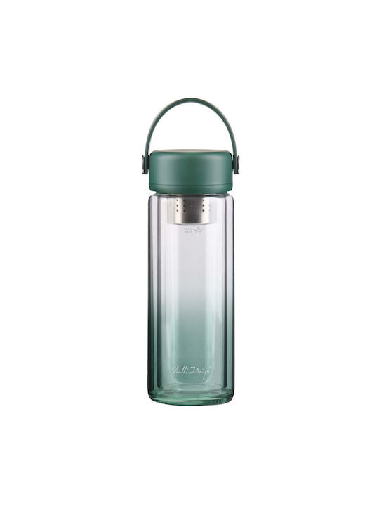 Vialli Design Water Bottle 350ml Green