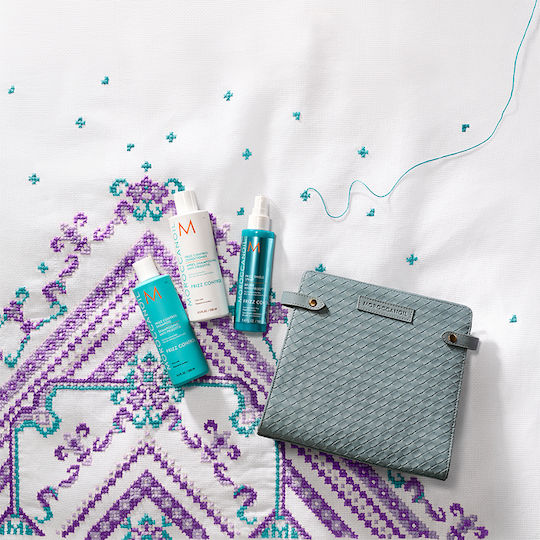 Moroccanoil Frizz Control Σετ Περιποίησης Μαλλιών με Σαμπουάν, Conditioner και Spray 4τμχ