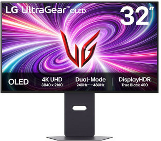 LG 32GX870A-B OLED Monitor 32" 4K 3840x2160 240Hz with Response Time 0.03ms GTG