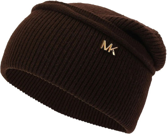 Beanie Unisex Beanie Gestrickt in Braun Farbe