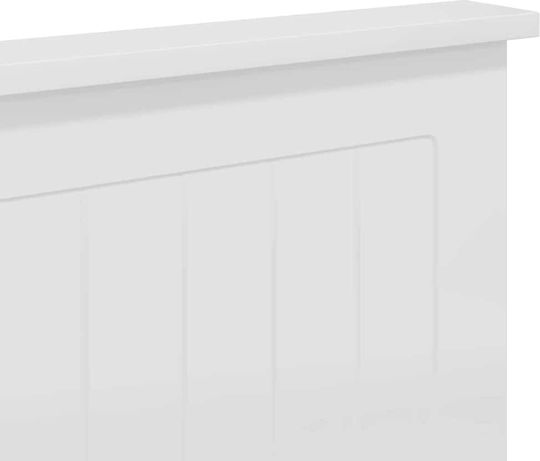 vidaXL Wooden Bed Headboard White 150x100cm