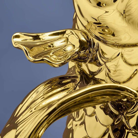 Werner Voss Decorative Vase Gold